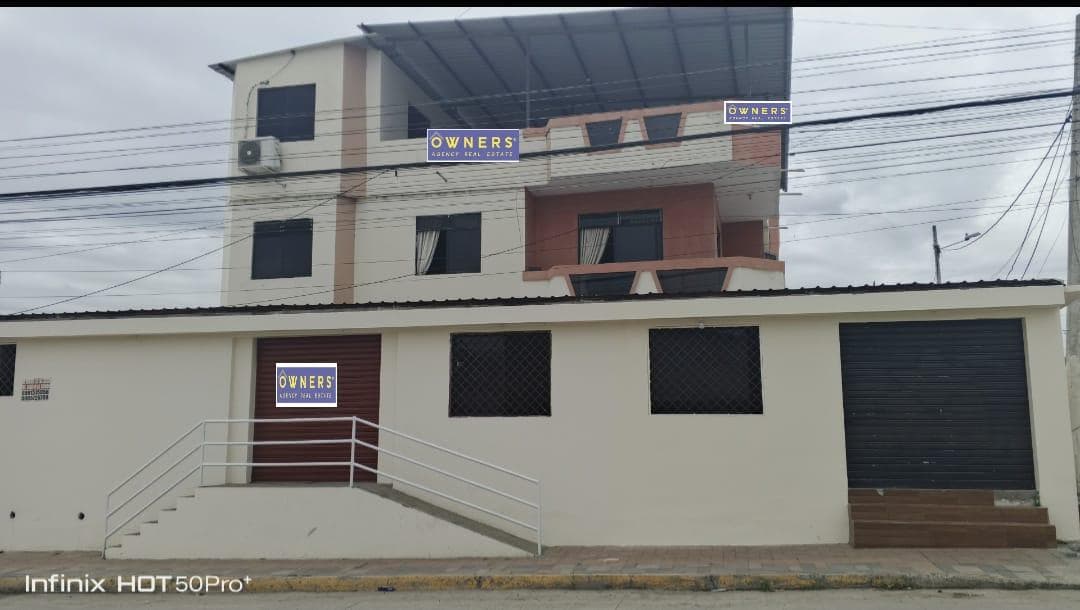 VENTA CASA RENTERA CIUDADELA CIRCUNVALACION CERCA DEL PASEO SHOPPING DE MANTA - 1