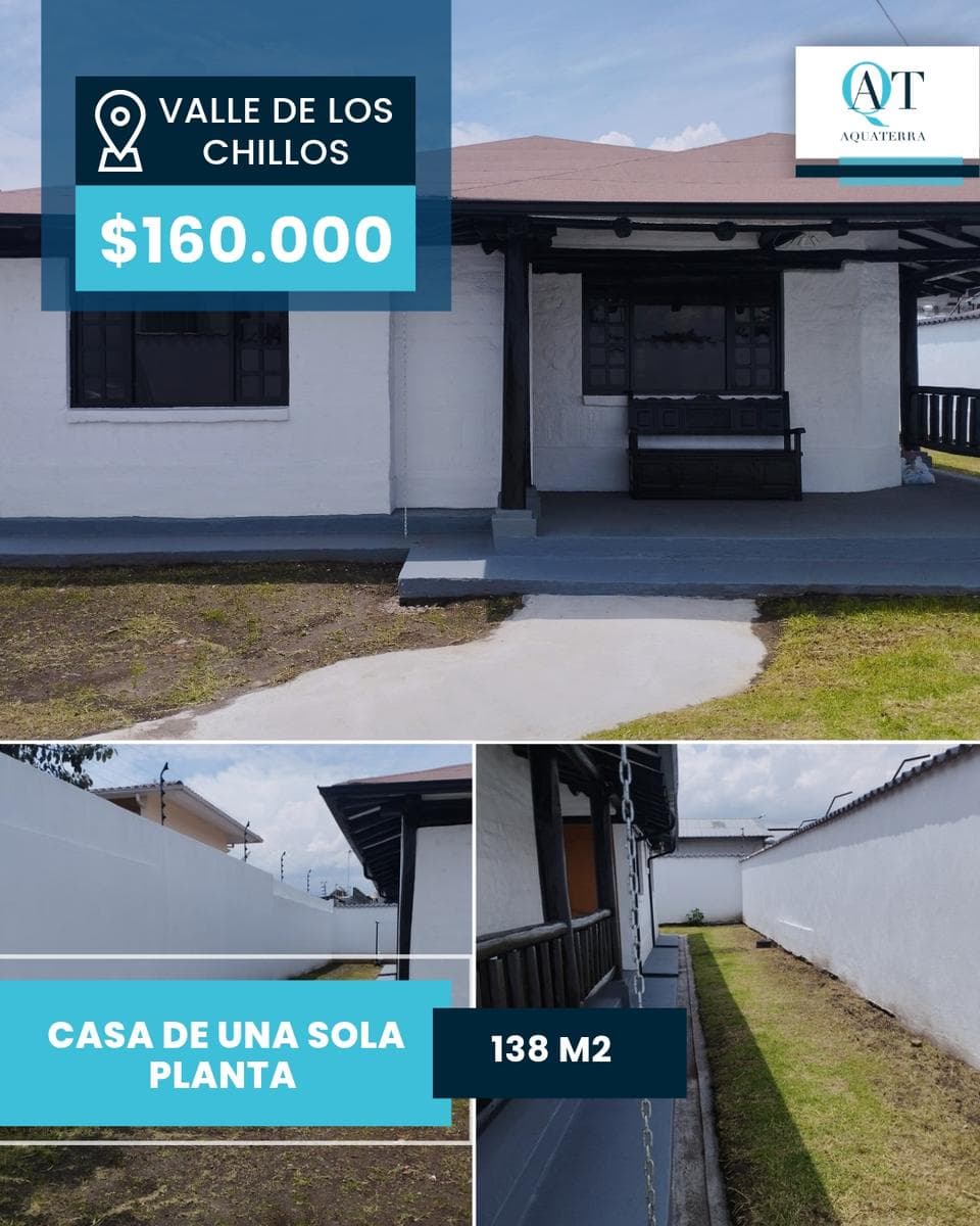 CASA DE UNA SOLA PLANTA $ 160.000 - 1