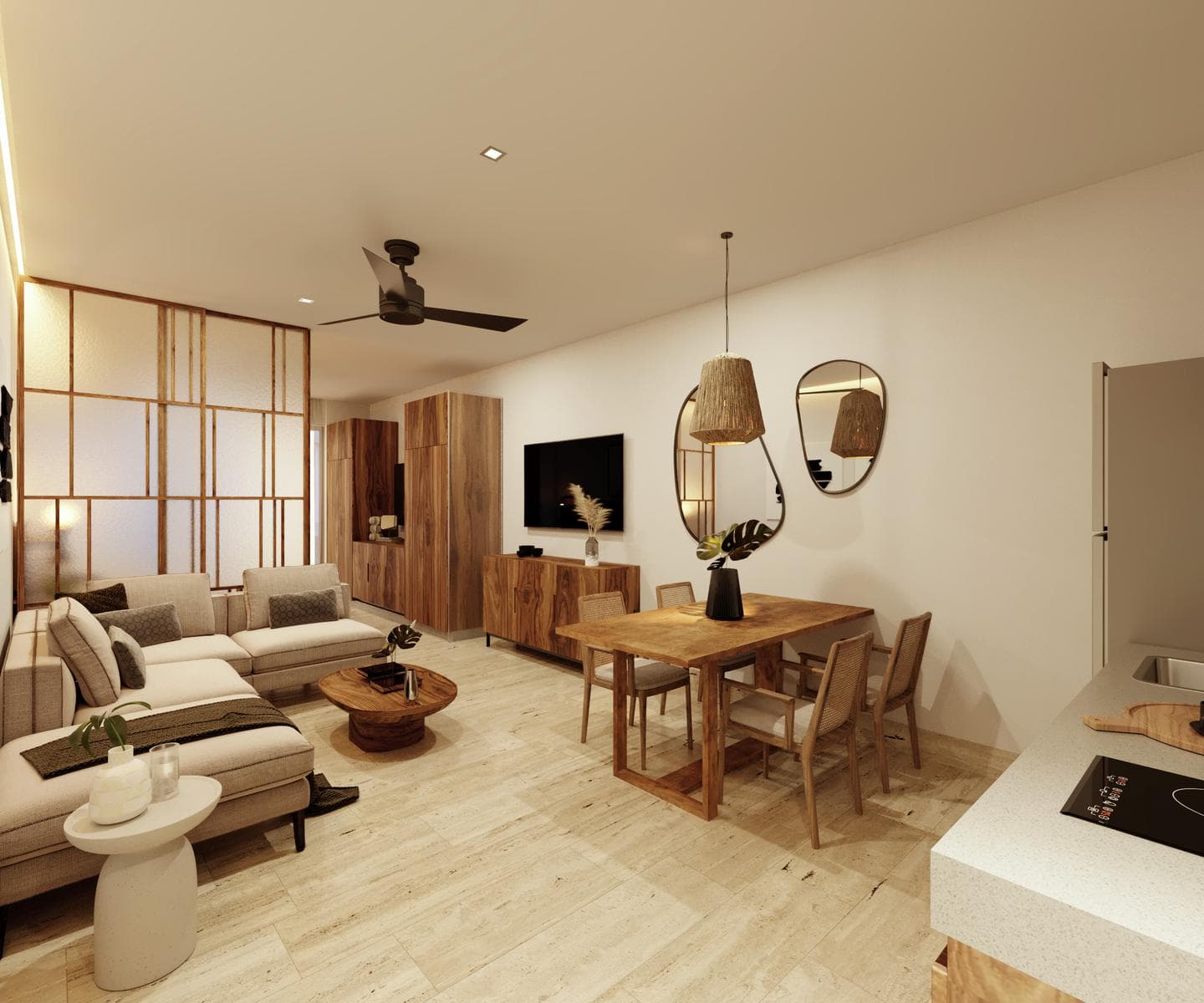 Ground Floor Apartment BR1 BA1, Ikuku, Playa del Carmen - 1