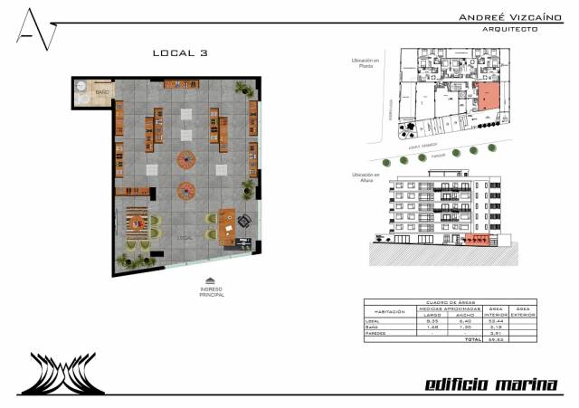 AMPLIO LOCAL COMERCIAL A 2 MINUTOS DEL CONDADO SHOPPING LA MEJOR INVERSION