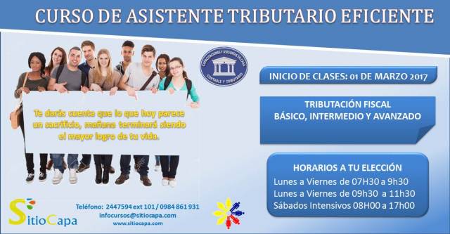 CURSO ASISTENTE TRIBUTARIO EFICIENTE