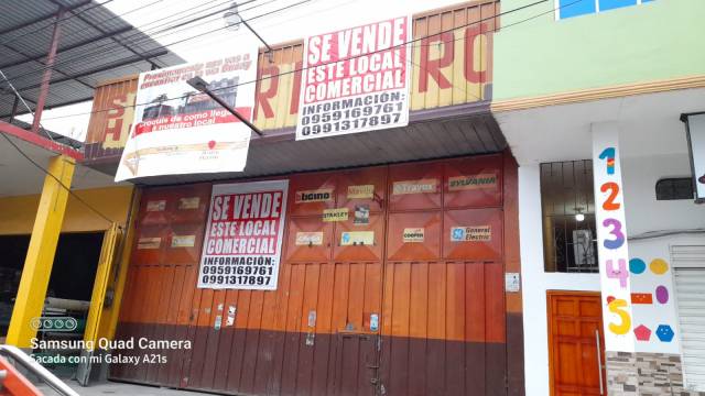 Local comercial, ubicado en el Cantón El Triunfo provincia del Guayas.