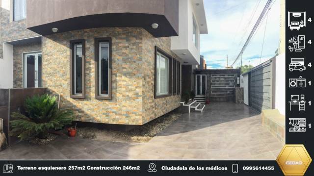 Casa moderna de venta en la ciudadela de los médicos