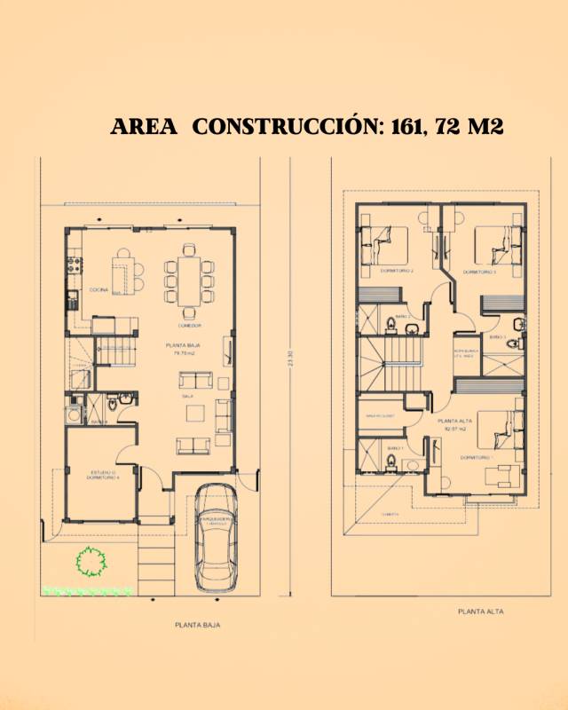 Terranostra Vendo casa. Proyecto en planos desde $230.000 - 4