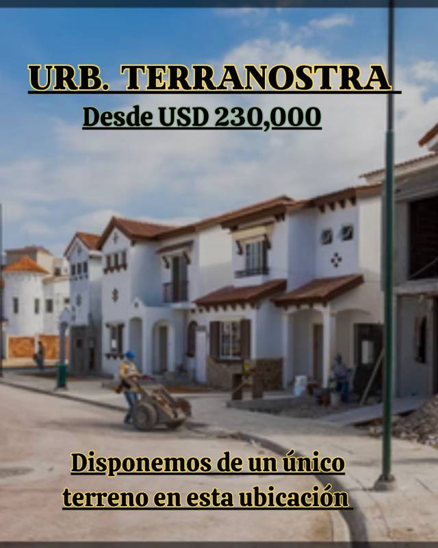 Terranostra Vendo casa. Proyecto en planos desde $230.000 - 5