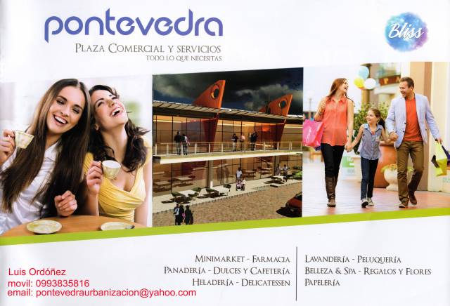 Vendo Locales Comerciales en Plaza Comercial Pontevedra