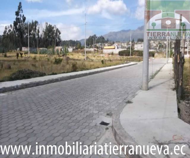 EN VENTA LOTE DE 300M2 EN CAYAMBE