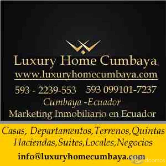 INMOBILIARIAS RECOMENDADAS EN CUMBAYA