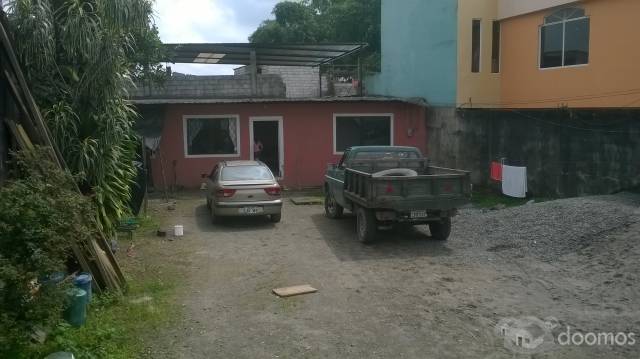 Vendo terreno amplio con casa al fondo 312 m cuadrados