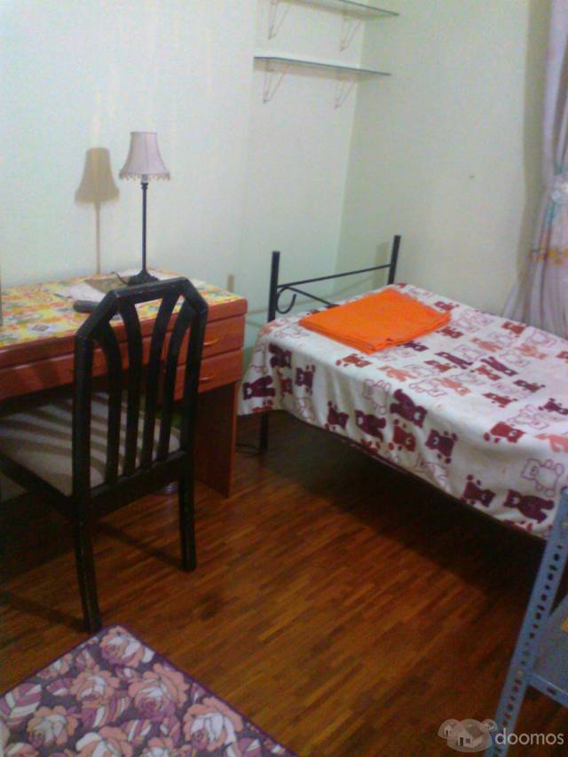 Habitacion amoblada disponible para señorita estudiante