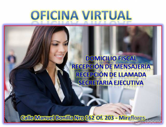 ALQUILO OFICINA VIRTUAL EN MIRAFLORES, LIMA, PERU