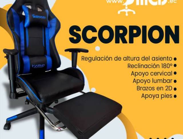 Sillas Gamer Scorpion Quito
