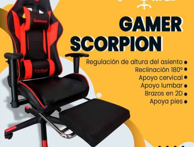 Sillas Gamer Scorpión Baratas Quito