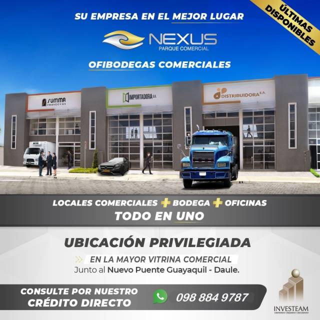 Bodega Oficina y Local Comercial